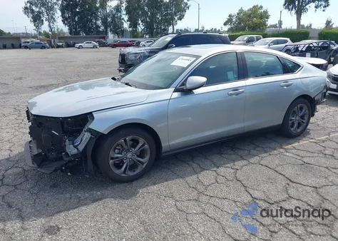 2024 Honda Accord Ex z USA, uszkodzony, nr VIN 1HGCY1F34RA089190